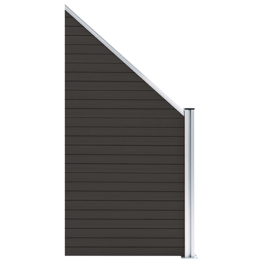Vidaxl Fence Panel 95X (105-180) CM HKC Negro