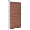 Vidaxl schuttingpaneel 95x186 cm hkc bruin