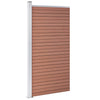 Vidaxl schuttingpaneel 95x186 cm hkc bruin