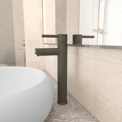Miscelatore da bagno Vidaxx 12x30 cm grigio