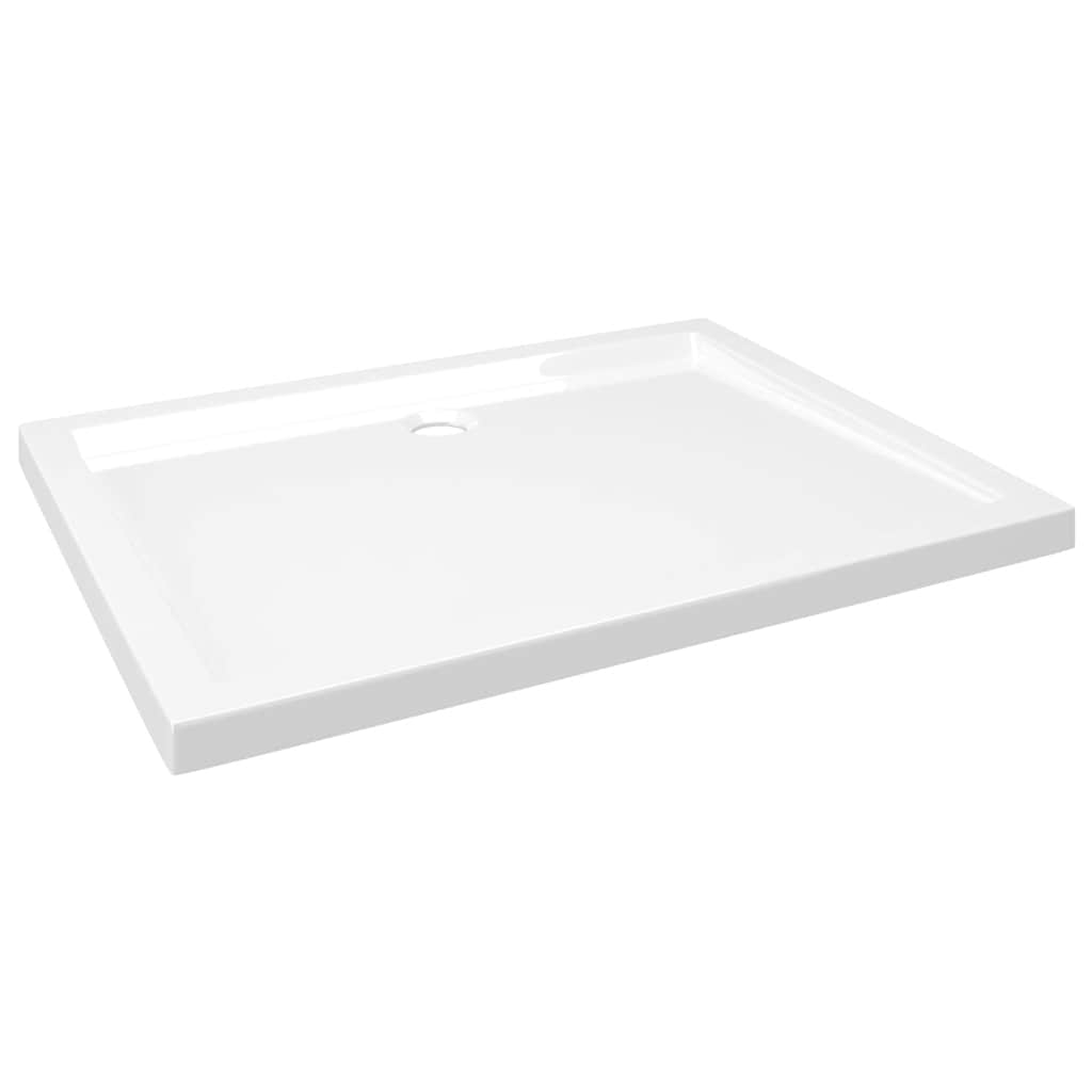 VIDAXL Doccia rettangolare 80x100 cm ABS