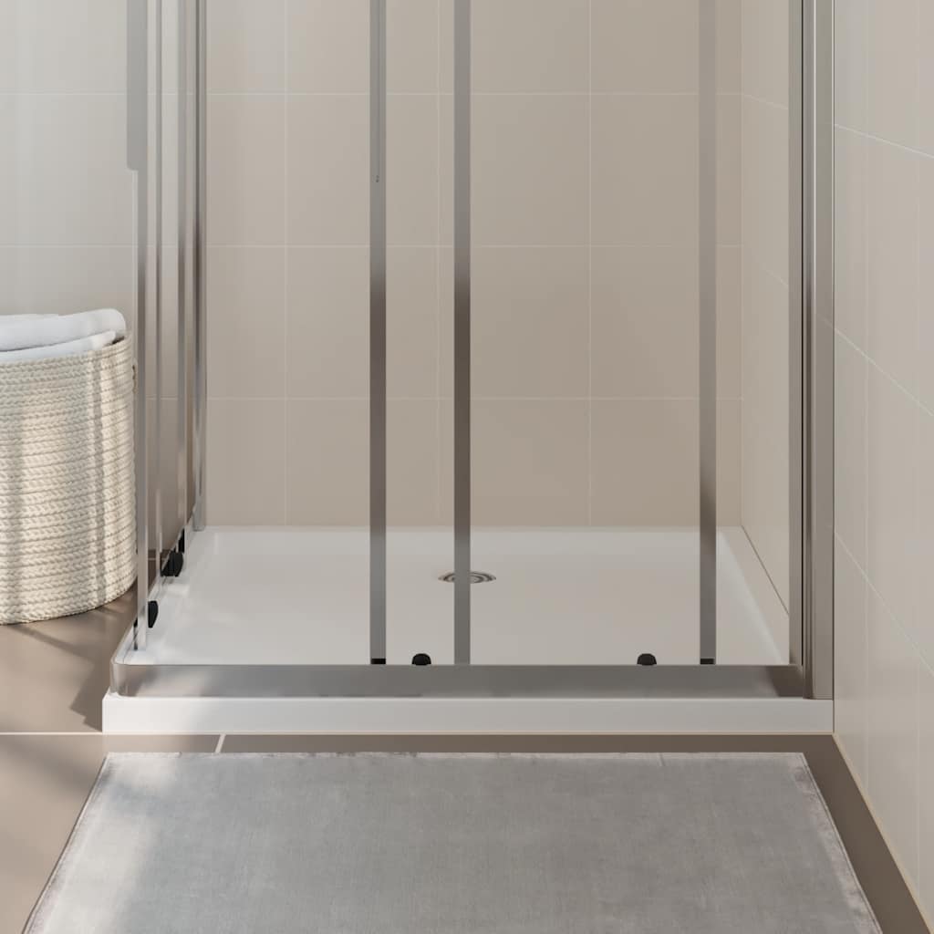 VIDAXL DOCHE DOCHE RECTANGULARE 80X90 CM BIANCO