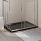 Vidaxl Bandeja de ducha Rectangular 80x110 cm Negro
