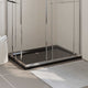 Vidaxl Bandeja de ducha Rectangular 80x120 cm Negro