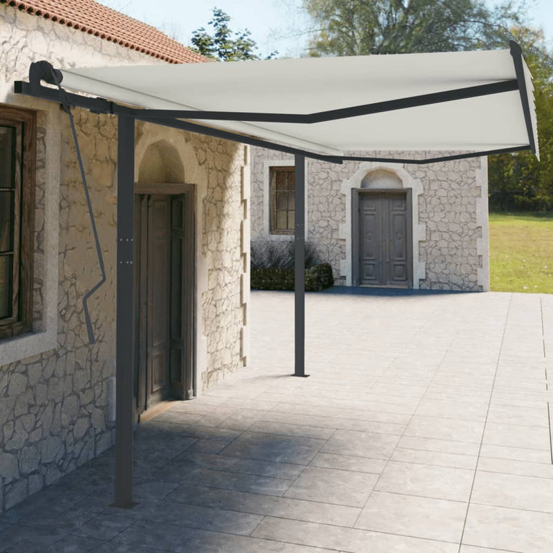 Vidaxl Laifel Polo Set 450x245 cm Iron Anthrored