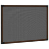 Vidaxl raamhor uitschuifbaar (75-143)x50 cm bruin