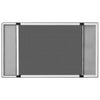 Vidaxl Raamhor estesabile (100-193) x75 cm bianco