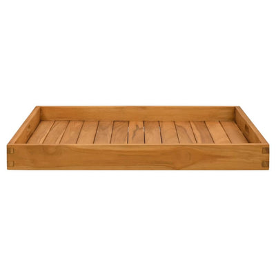 VidaXL Tray 70x70 cm Solid teak