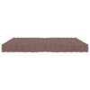 Cuscino da pavimento per pallet Vidaxx 73x40x7 cm cotone tortora