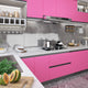 Vidaxl Muebles Aceite Autoadhesivo 500x90 cm PVC High Gloss Pink