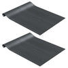 Vidaxl meubelfolies zelfklevend 2 st 500x90 cm pvc donkerhoutkleurig