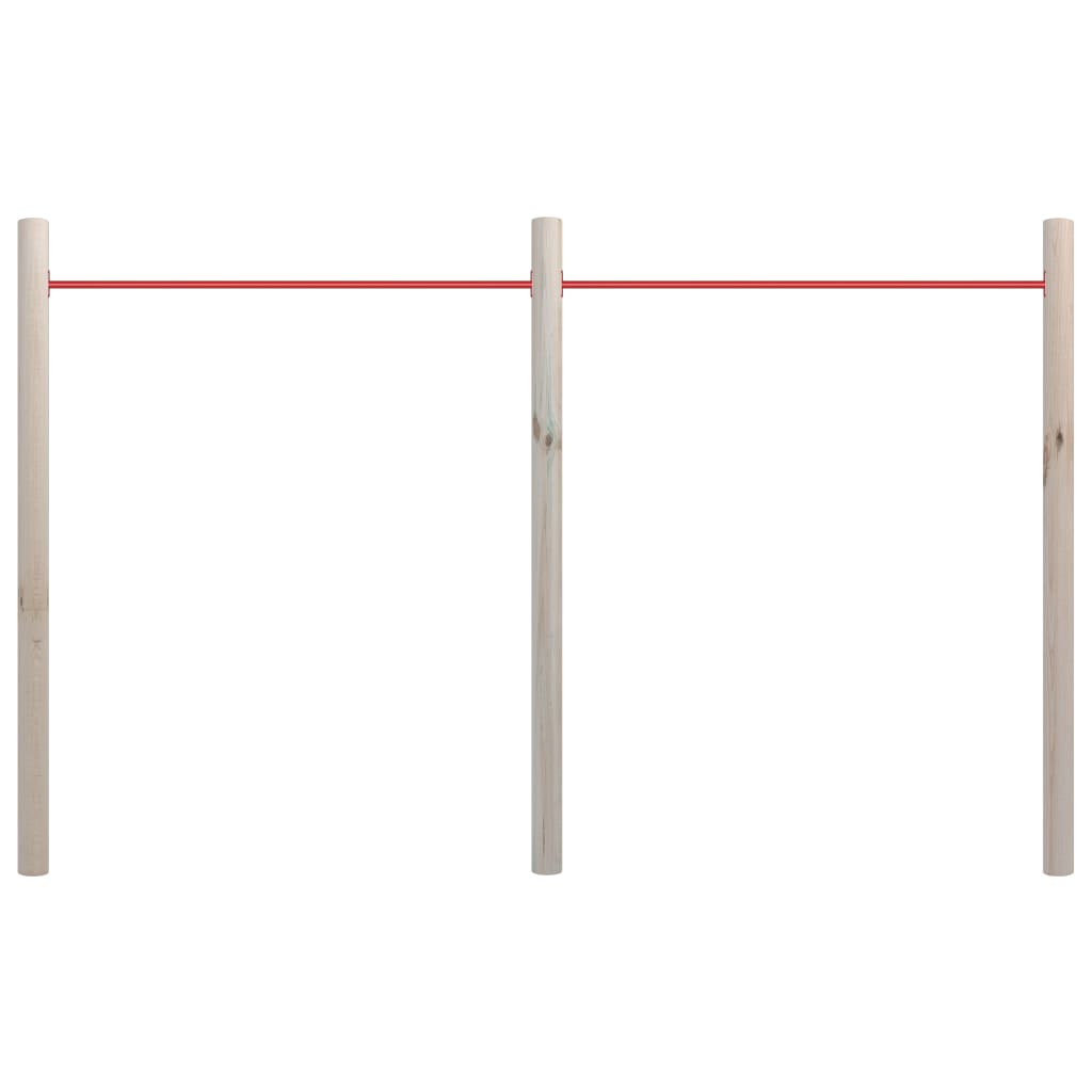 Varilla de buceo Vidaxl 272x170 cm Pino y acero impregnados