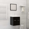 Vidaxl inbouwwastafel met kraan 42x39x18 cm keramiek wit