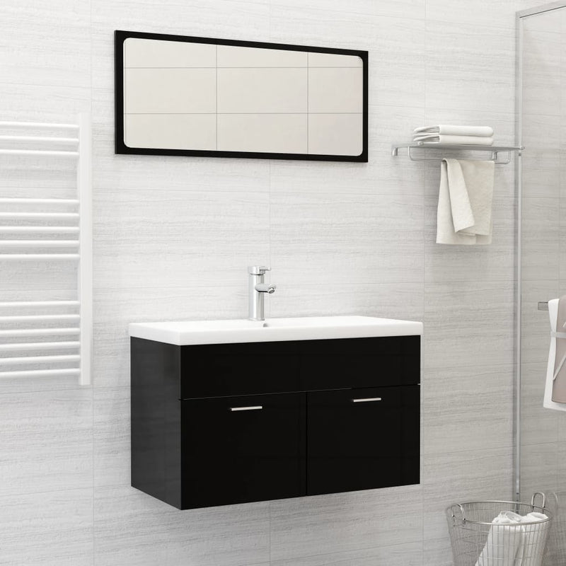 Vidaxl Built -in Washbasin con rubinetto 81x39x18 cm bianco ceramico