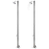 Vidaxl Ducha al aire libre 215 cm de acero inoxidable