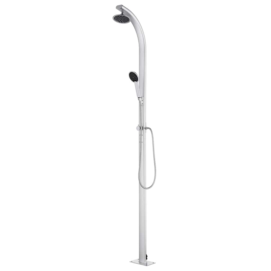 Vidaxl Doccia esterna 215 cm in alluminio