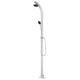 Vidaxl Doccia esterna 215 cm in alluminio