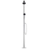 Vidaxl Doccia esterna 215 cm in alluminio