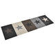 Vidaxl Mat de cocina Star lavable 45x150 cm