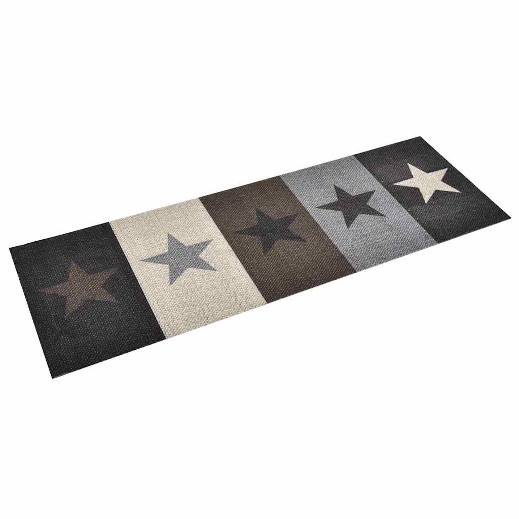 Vidaxl keukenmat wasbaar stars 60x180 cm