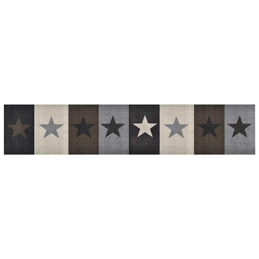 Vidaxl keukenmat wasbaar stars 60x300 cm