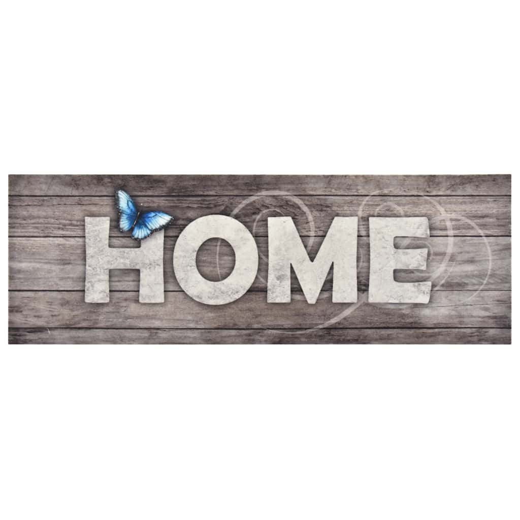 Vidaxl Mat de cocina Casa lavable 60x180 cm