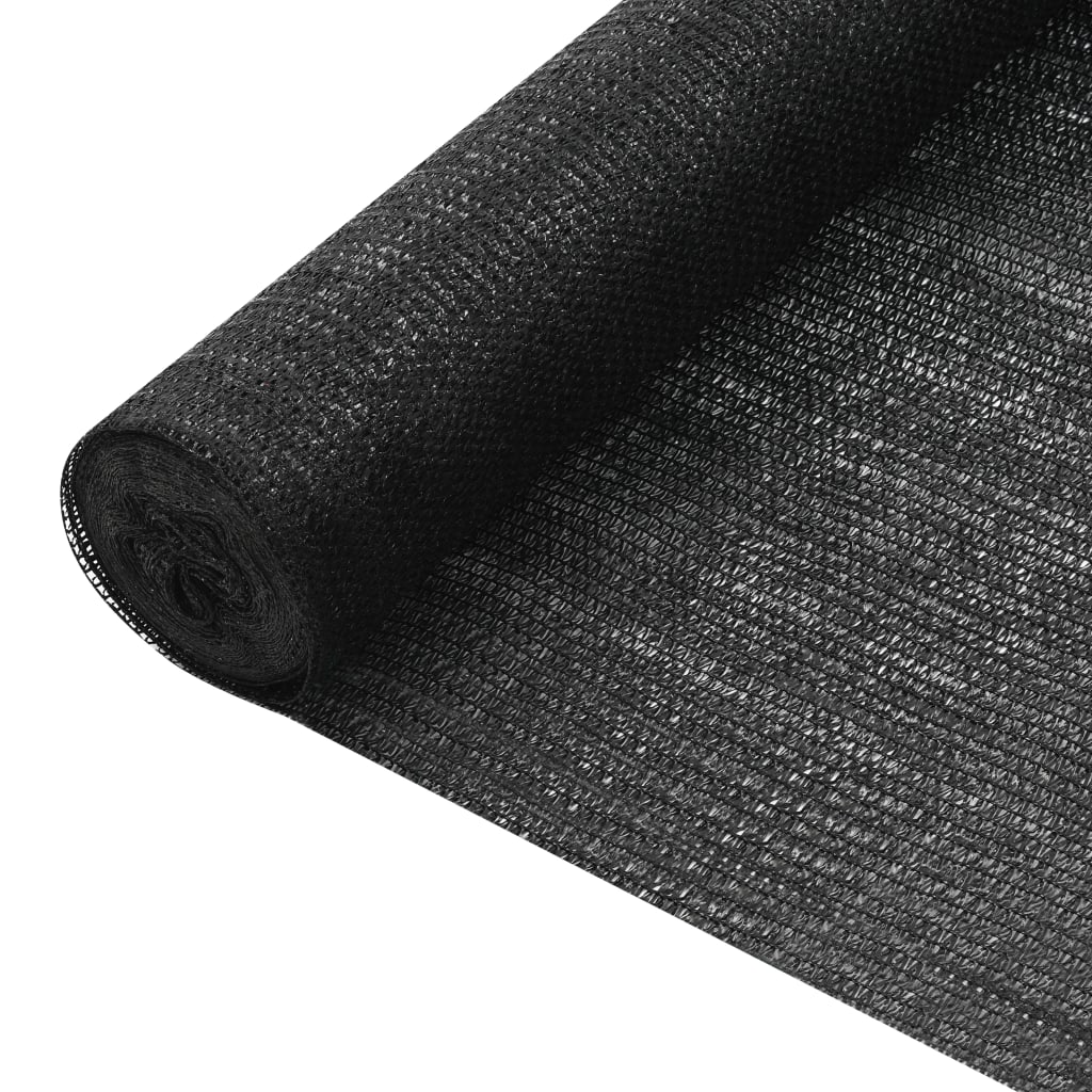 Vidaxl PrivacyNet 75 g m² 2x10 M HDPE NERO