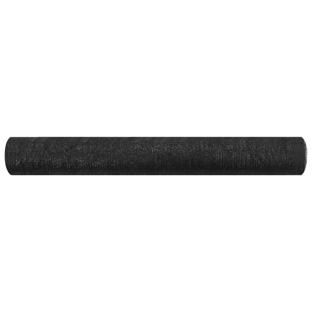 Vidaxl PrivacyNet 75 g m² 2x10 M HDPE NERO
