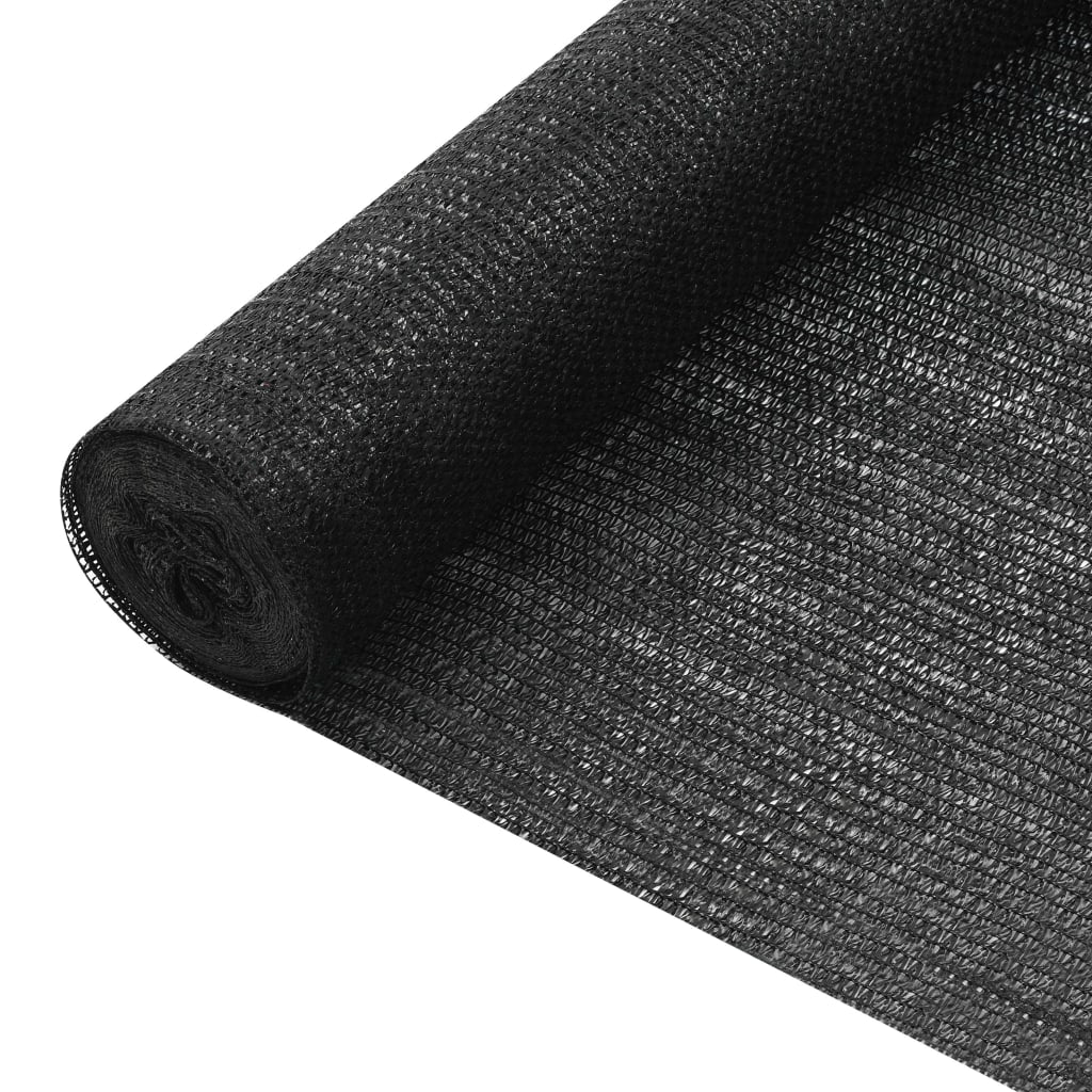 Vidaxx red de privacidad negra 2x50 m HDPE 75 g m²