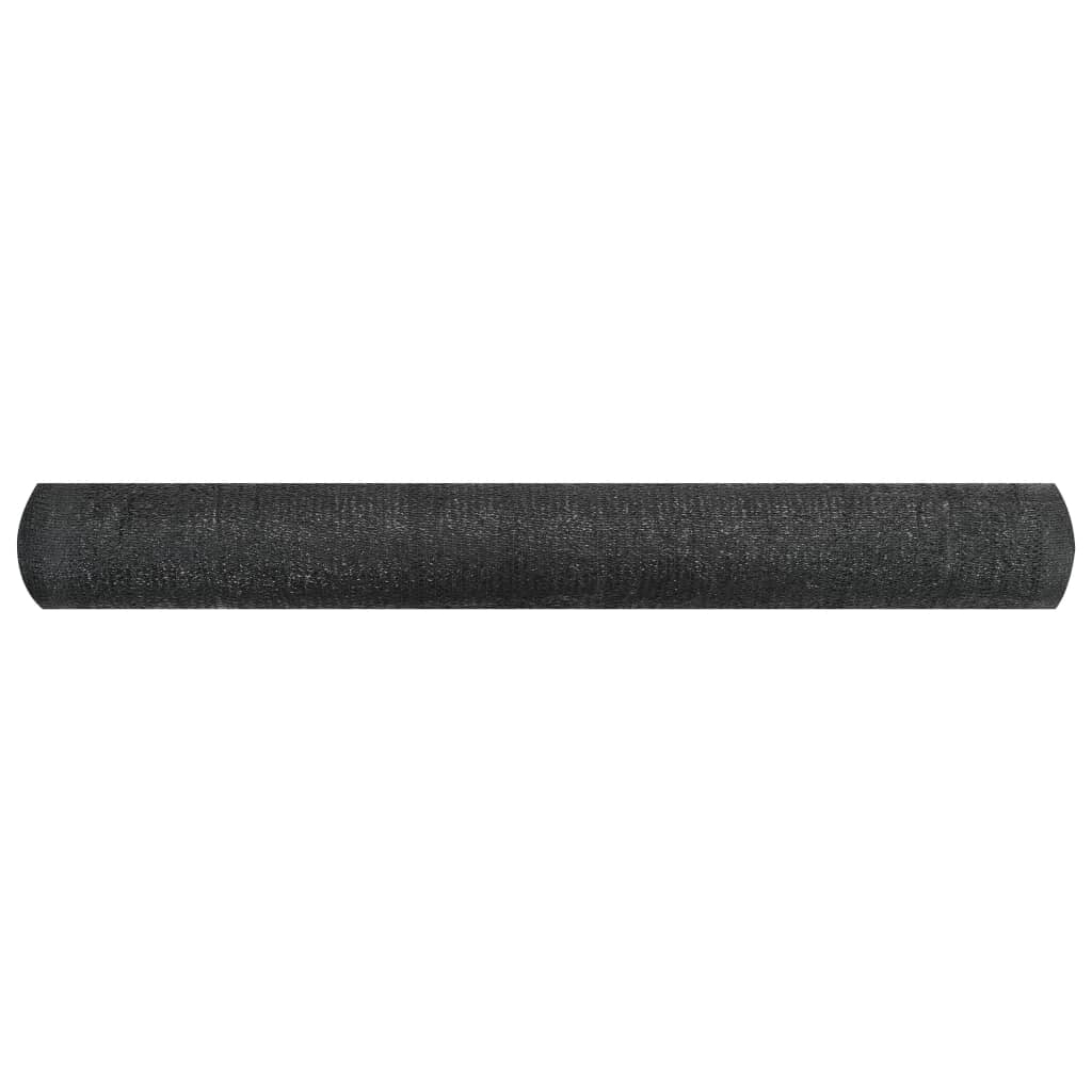 Vidaxl privacynet 195 g m² 1,2x50 m hdpe zwart