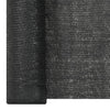 Vidaxl privacynet 195 g m² 1,5x25 m hdpe zwart