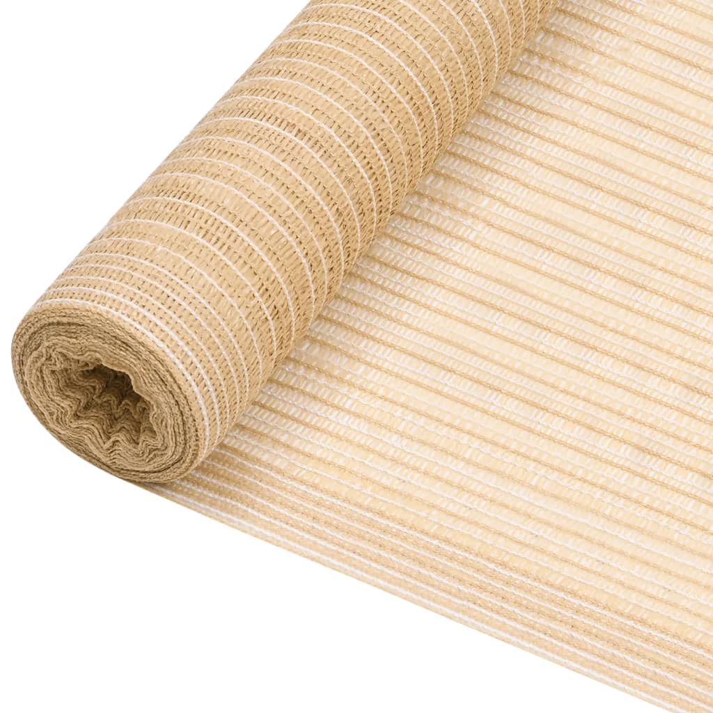 VidaXL rete privacy 75 g m² 1,8x10 m HDPE beige