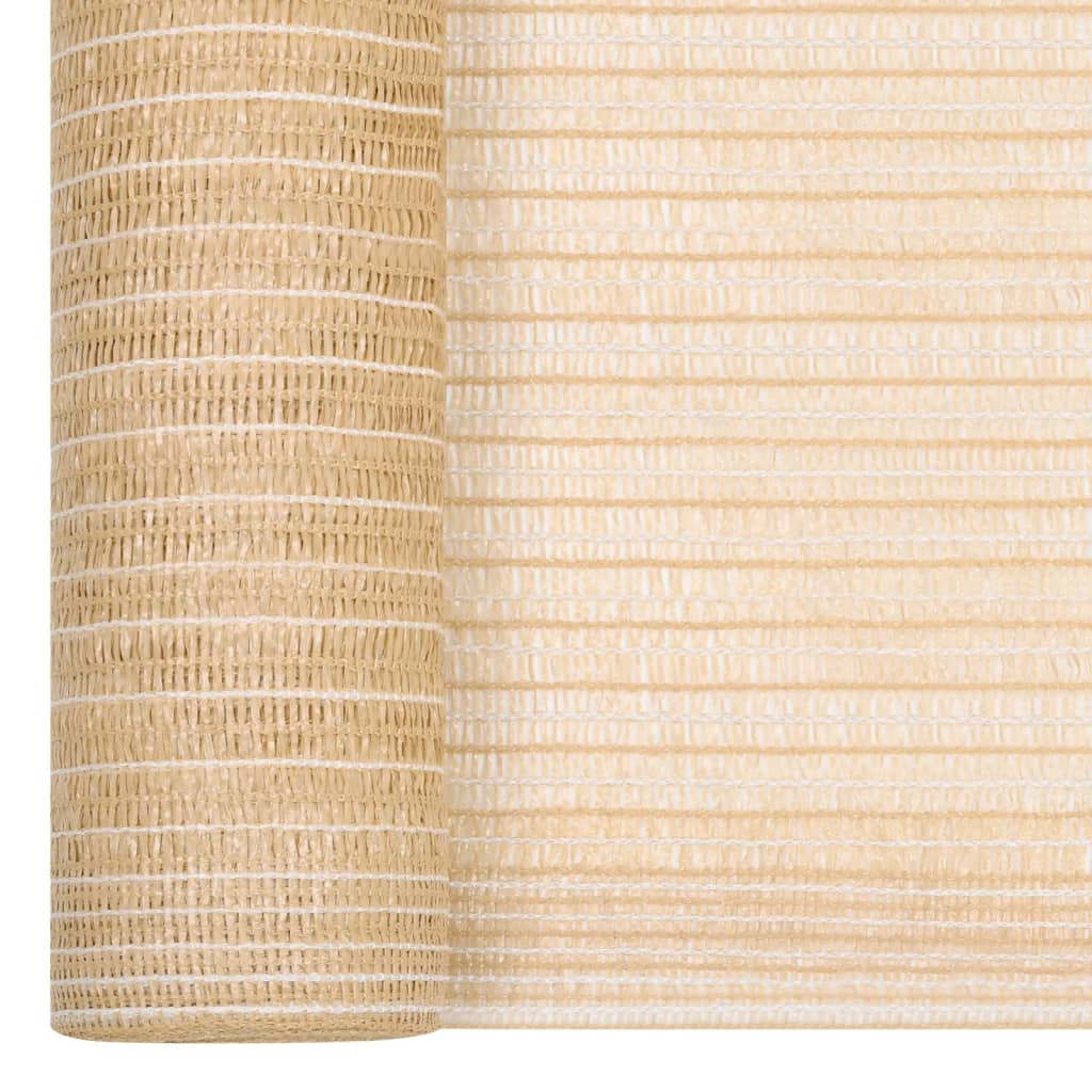 Vidaxl privacynet 150 g m² 2x50 m hdpe beige