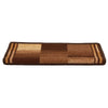Vidaxl trapmatten zelfklevend 15 st 65x21x4 cm bruin