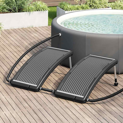 Vidaxl Swimming pool heating panel Solar 2 ST bent 110x65 cm