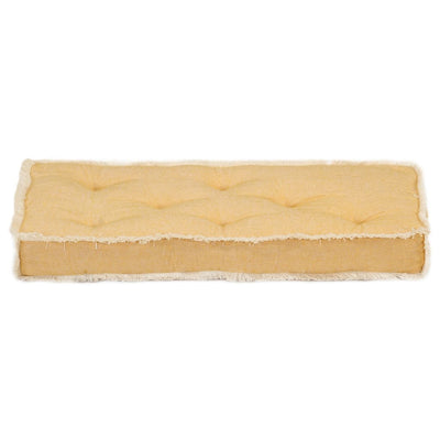 VidaXL cojín para sofá palet 73x40x7 cm amarillo