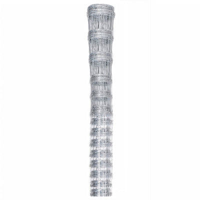 Vidaxl Hek 50x1 M Galvanized Steel Silver Colored