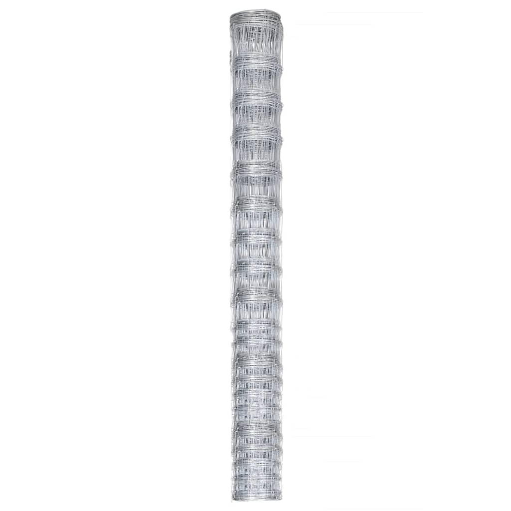 Vidaxl HEK 50x1.6 M Galvanized Steel Silver Colored