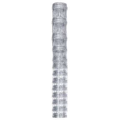 Vidaxl HEK 50x1.5 M M G Galvanized Silver Colored