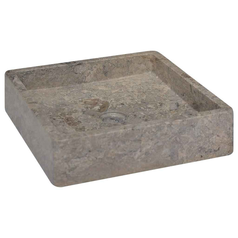 Vidaxl Lavel 40x40x10 cm Marble Grigio