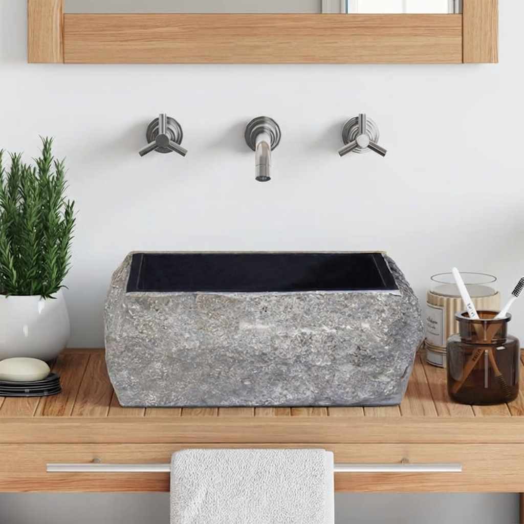 Vidaxl Sink 30x30x13 cm di marmo nero