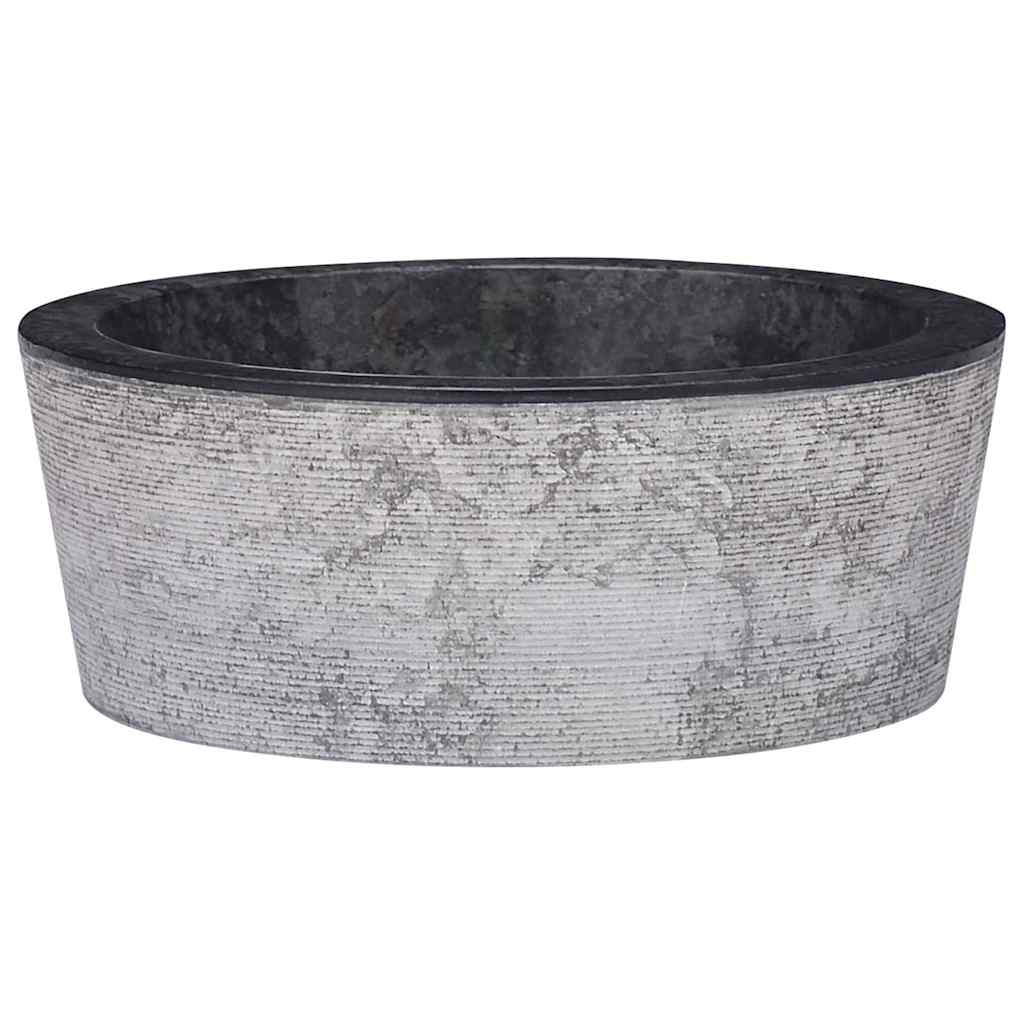 Vidaxl Sink Ø40x15 cm di marmo nero