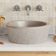Vidaxl Sink Ø40x15 cm Marble grigio