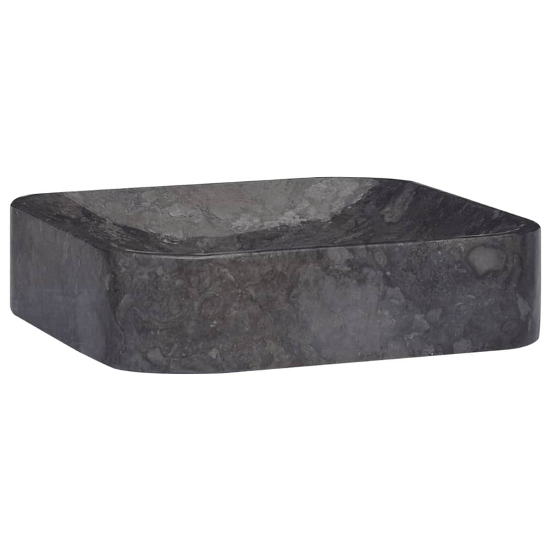 Vidaxl Sink 40x40x10 cm di marmo nero
