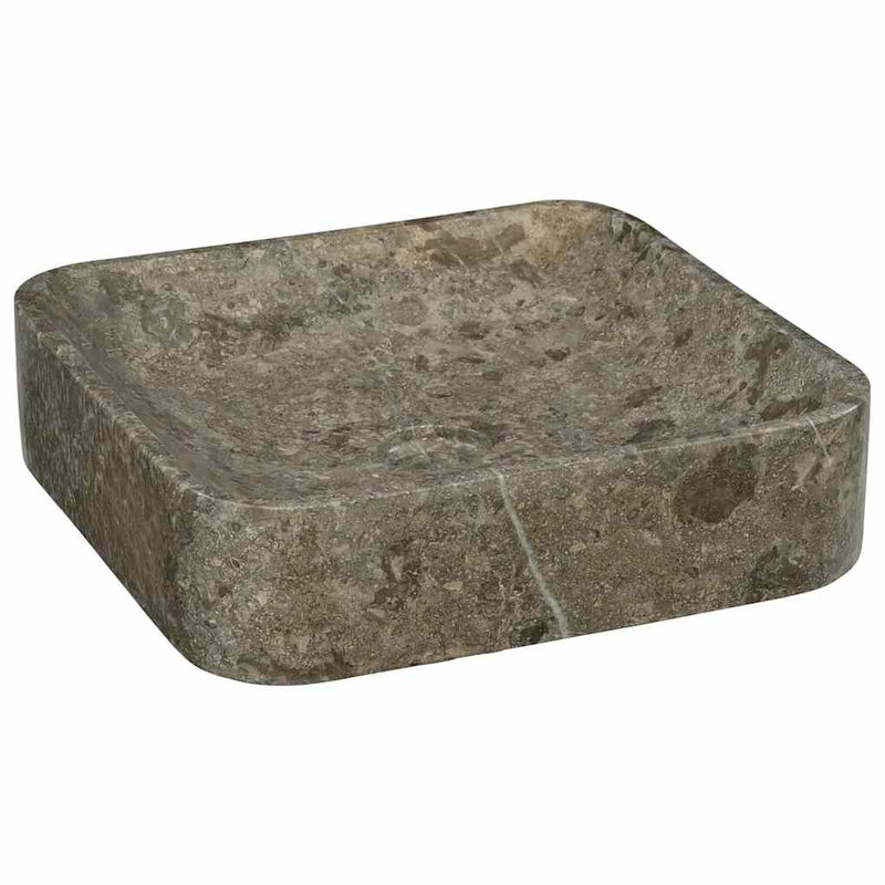 Vidaxl Lavel 40x40x10 cm Marble Grigio