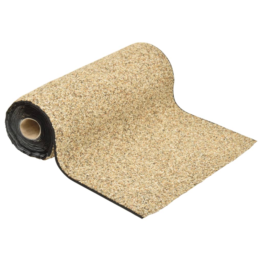 Vidaxl Gravel Film 1000x40 cm Color de arena natural
