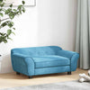Vidaxl Dog Bank 72x45x30 cm Turquoise peluche