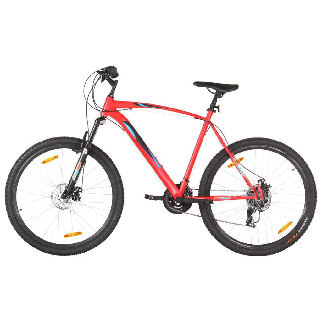 Vidaxl MountainBike 21 ingranaggi da 29 pollici ruote 53 cm rosso