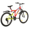 Vidaxl MountainBike 21 ingranaggi da 26 pollici ruote 49 cm di rosso