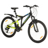 VidaXL bicicleta de montaña 21 marchas 26 pulgadas ruedas 49 cm negro